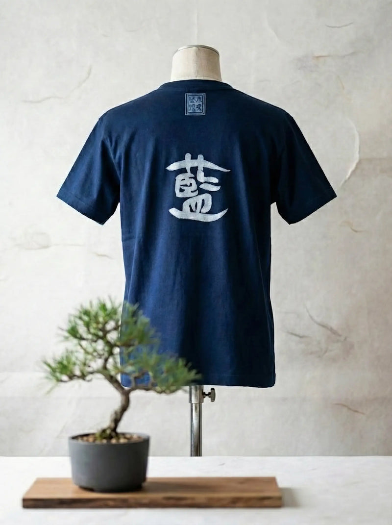 コットンT　「藍」