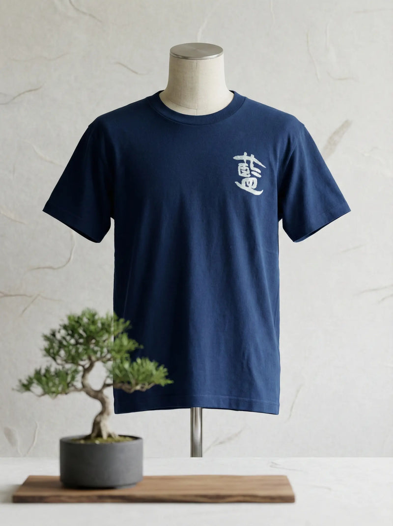 コットンT　「藍」