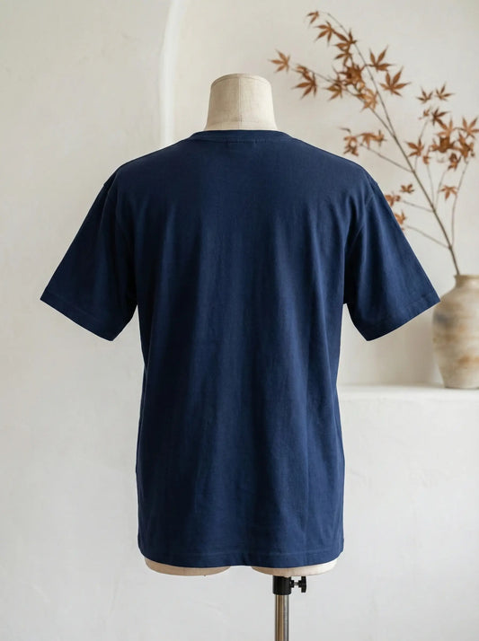 藍染コットンT「パンダ」の着用イメージ