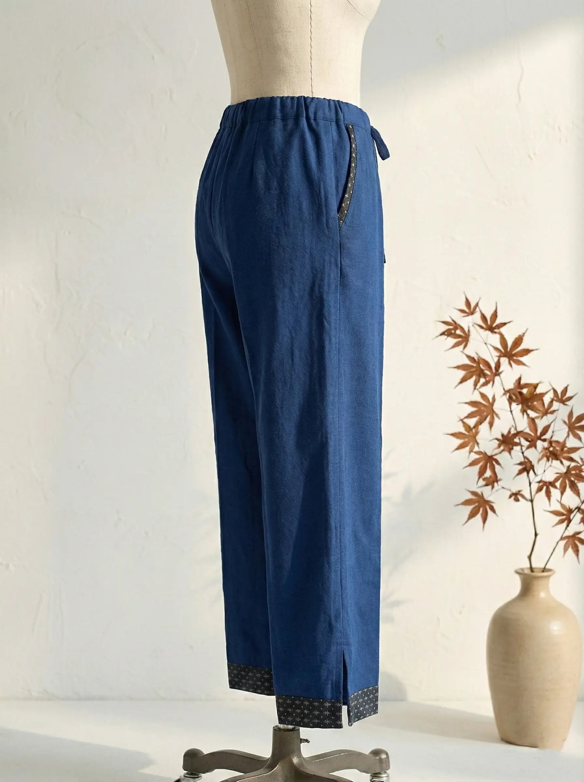 サブリナパンツ | 藍染市場 - Daily Indigo